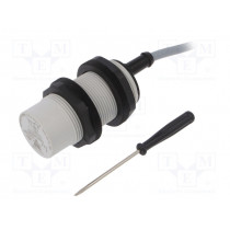 CA30CAN25PA; Sensor: capacitive; Range: 0÷25mm; Output conf: PNP / NO + NC; CARLO GAVAZZI CA30CAN25PA; Sensor: capacitive; Range: 0÷25mm; Output conf: PNP / NO + NC; CARLO GAVAZZI