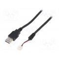 CAB-B4; Cable-adapter; 450mm; USB; USB A; ELATEC CAB-B4; Cable-adapter; 450mm; USB; USB A; ELATEC