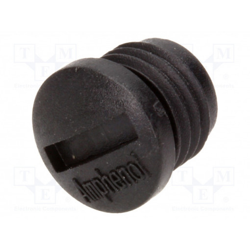 CAP-WBBFSMA1; Protection cover; IP67; for female M8 connectors; AMPHENOL