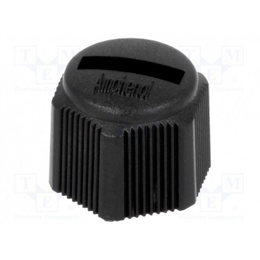 CAP-WBBMSMA1; Protection cover; IP67; for male M8 connectors; AMPHENOL