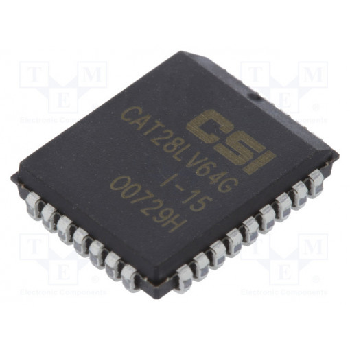 CAT28LV64GI-15; EEPROM memory; parallel; Mounting: SMD; -40÷85°C; Case: PLCC32; CATALYST SEMICONDUCTOR Inc.