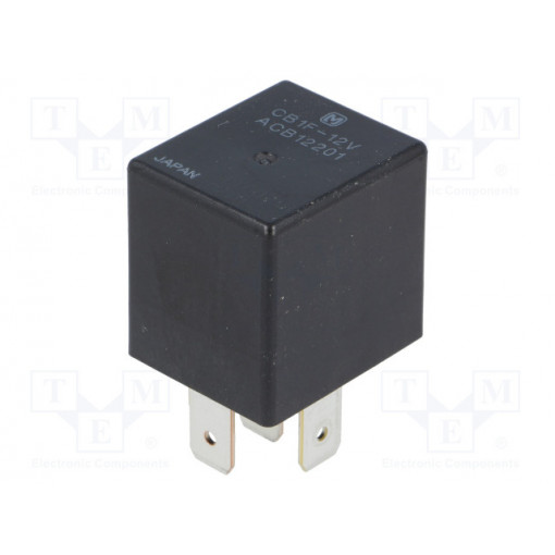 CB1F-12V; Relay: electromagnetic; SPDT; Ucoil: 12VDC; 40A; automotive; 103Ω; PANASONIC