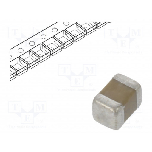 CC0805KKX7R8BB105; Capacitor: ceramic; MLCC; 1uF; 25V; X7R; ±10%; SMD; 0805; YAGEO CC0805KKX7R8BB105; Capacitor: ceramic; MLCC; 1uF; 25V; X7R; ±10%; SMD; 0805; YAGEO