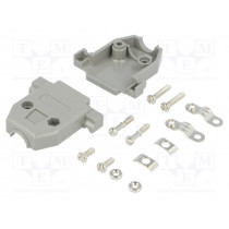 2360-0102-12; Enclosure: for D-Sub connectors; D-Sub 15pin,D-Sub HD 26pin; ENCITECH