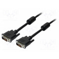 CD0001; Cable; dual link; DVI-D (24+1) plug,both sides; 2m; LOGILINK