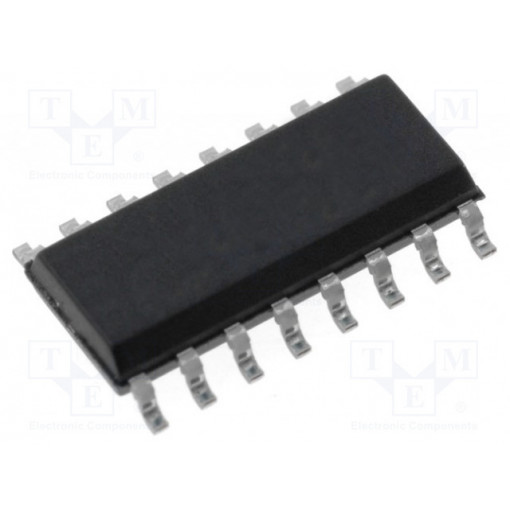 CD4044BD; IC: digital; RS latch; Channels: 4; CMOS; SMD; SOP16; TEXAS INSTRUMENTS