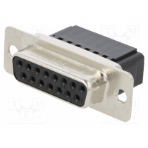 CDA-15S(05); D-Sub; PIN: 15; plug; female; Type: w/o contacts; Series: CD; HIROSE CDA-15S(05); D-Sub; PIN: 15; plug; female; Type: w/o contacts; Series: CD; HIROSE