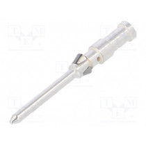 CDMA 1.0; Contact; male; 1mm2; CD; silver plated; crimped; 10A; ILME CDMA 1.0; Contact; male; 1mm2; CD; silver plated; crimped; 10A; ILME