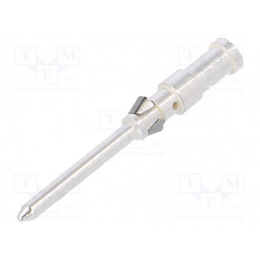 CDMA 1.0; Contact; male; 1mm2; CD; silver plated; crimped; 10A; ILME CDMA 1.0; Contact; male; 1mm2; CD; silver plated; crimped; 10A; ILME