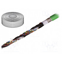 CF111.015.D; Wire: test lead cable; chainflex® CF111.D; PUR; green-yellow; igus