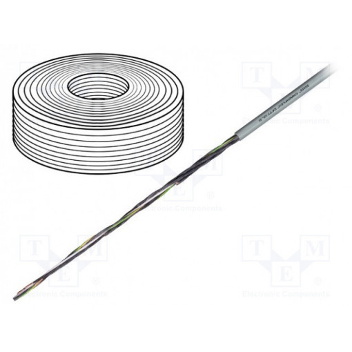 CF77.UL.07.03.D; Wire: control cable; chainflex® CF77.UL.D; 3G0,75mm2; PUR; grey; igus