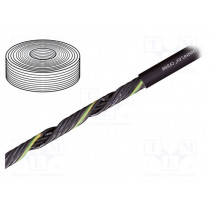 CF880.25.05; Wire: control cable; chainflex® CF880; 5G2,5mm2; PVC; black; Cu; igus