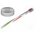 CF898.021; Wire: data transmission; chainflex® CF898; 2x0,5mm2; PUR; violet; igus