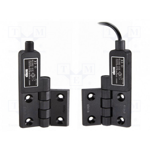 CFSQ.60-SH-6-C-B-S; Safety switch: hinged; Series: CFSQ; NC + NO; connector M12; 190°; ELESA+GANTER CFSQ.60-SH-6-C-B-S; Safety switch: hinged; Series: CFSQ; NC + NO; connector M12; 190°; ELESA+GANTER