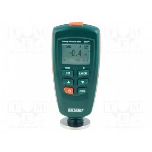 CG204; Tester: coating thickness tester; 0,1÷1250um; Meas.accur: ±3%; EXTECH