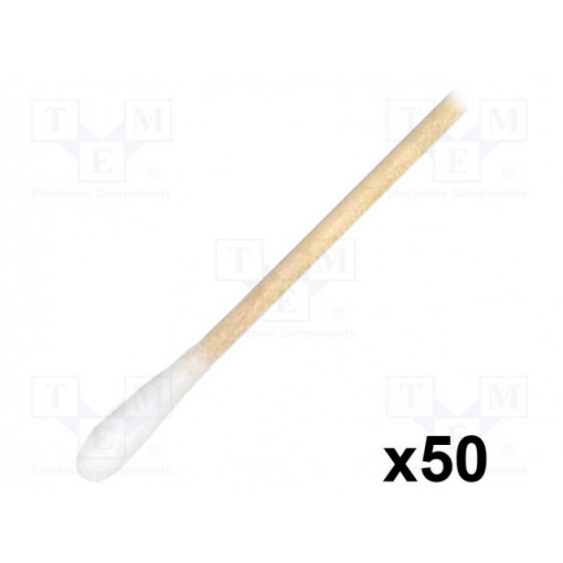 CT100; Tool: cleaning sticks; L: 152mm; Length of cleaning swab: 16mm; CHEMTRONICS CT100; Tool: cleaning sticks; L: 152mm; Length of cleaning swab: 16mm; CHEMTRONICS