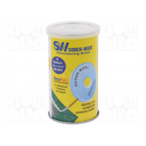 SW14045; Tape: desoldering; No Clean,Lead Free; W: 2.8mm; L: 1.5m; CHEMTRONICS SW14045; Tape: desoldering; No Clean,Lead Free; W: 2.8mm; L: 1.5m; CHEMTRONICS