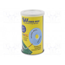 SW18045; Tape: desoldering; rosin,No Clean; W: 2.8mm; L: 1.5m; Pcs: 10; CHEMTRONICS SW18045; Tape: desoldering; rosin,No Clean; W: 2.8mm; L: 1.5m; Pcs: 10; CHEMTRONICS