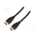 CH0080; Cable; HDMI 2.1; HDMI plug,both sides; 5m; black; LOGILINK