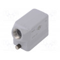 CHO 10 L; Enclosure: for HDC connectors; C-TYPE; size 57.27; IP66; PG16; ILME