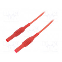 CIH30240R; Test lead; 1kVDC; 10A; 4mm banana plug-4mm banana plug; Len: 1.5m; CLIFF