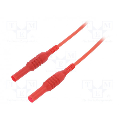 CIH30240R; Test lead; 1kVDC; 10A; 4mm banana plug-4mm banana plug; Len: 1.5m; CLIFF