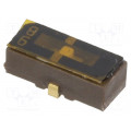 CJS-1201A; Switch: slide; Pos: 3; SPDT; 0.1A/6VDC; ON-OFF-ON; Mounting: SMT; Nidec Copal Electronics