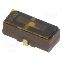 CJS-1201A; Switch: slide; Pos: 3; SPDT; 0.1A/6VDC; ON-OFF-ON; Mounting: SMT; Nidec Copal Electronics