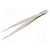 T2301; Tweezers; Tweezers len: 115mm; Blades: straight,narrow; C.K