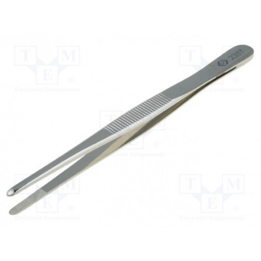 T2307; Tweezers; Tweezers len: 145mm; Blades: straight,elongated; C.K
