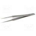 T2316; Tweezers; 105mm; for precision works; Blades: straight,narrow; C.K