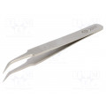 T2317; Tweezers; 105mm; for precision works; Blades: narrow,curved; C.K