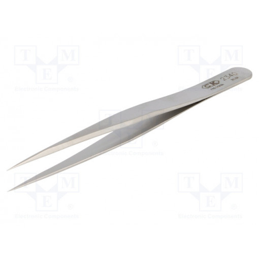 T2340; Tweezers; 110mm; Blades: narrow; Blade tip shape: sharp; C.K
