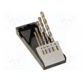 T3111; Drill set; Application: concrete; Pcs: 5; Mat: steel; for concrete; C.K