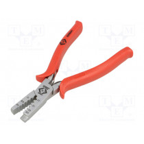 430005; Tool: for crimping; insulated solder sleeves; 0.25÷2.5mm2; C.K 430005; Tool: for crimping; insulated solder sleeves; 0.25÷2.5mm2; C.K