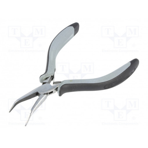 T3769D 150; Pliers; curved,half-rounded nose,elongated; ESD; C.K
