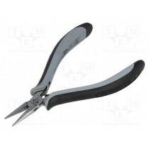 T3772D 120; Pliers; straight,half-rounded nose,smooth gripping surfaces; C.K