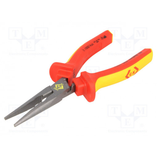 431013; Pliers; insulated,straight,half-rounded nose,elongated; 170mm; C.K 431013; Pliers; insulated,straight,half-rounded nose,elongated; 170mm; C.K