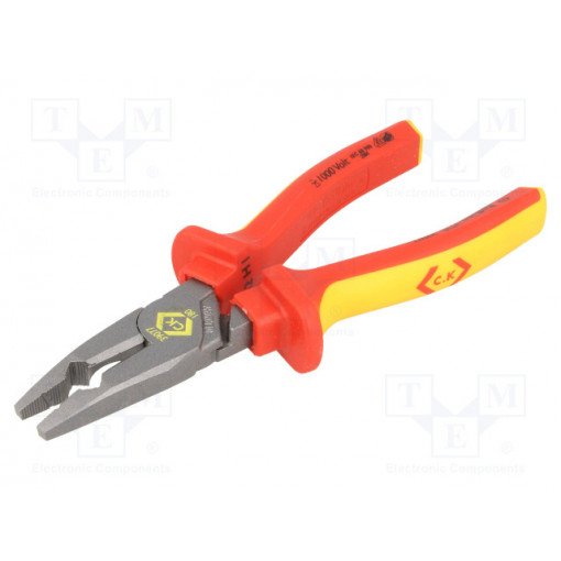 T39077-180; Pliers; insulated,universal; 180mm; C.K
