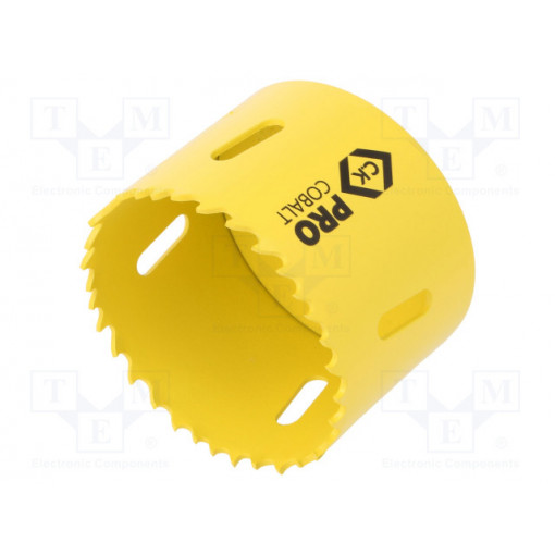 424019; Hole saw; aluminium,wood,metal,brass,steel,cast iron; 60mm; C.K 424019; Hole saw; aluminium,wood,metal,brass,steel,cast iron; 60mm; C.K