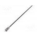 T2942-20400; Drill bit; for wood; Ø: 20mm; L: 400mm; HSS; Mounting: 1/4 T2942-20400; Drill bit; for wood; Ø: 20mm; L: 400mm; HSS; Mounting: 1/4