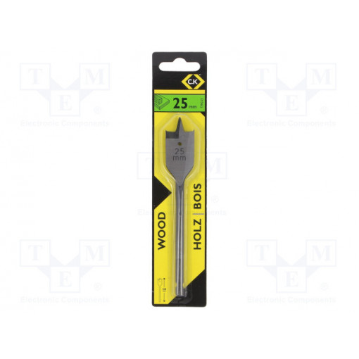 T2942-25; Drill bit; for wood; Ø: 25mm; L: 160mm; HSS; Mounting: 1/4