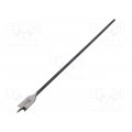 T2942-25400; Drill bit; for wood; Ø: 25mm; L: 400mm; HSS; Mounting: 1/4 T2942-25400; Drill bit; for wood; Ø: 25mm; L: 400mm; HSS; Mounting: 1/4