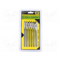 T2942P; Drill set; Application: for wood,for chipboard; Pcs: 6; for wood; C.K