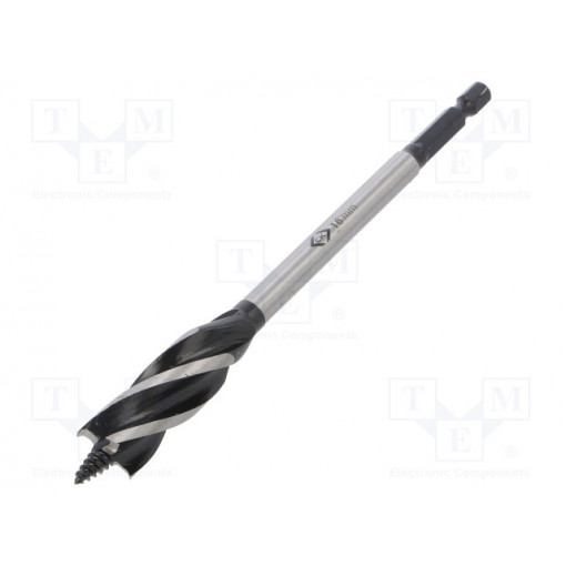 T2943-16; Drill bit; for wood; Ø: 16mm; L: 160mm; Working part len: 110mm; C.K