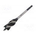 T2943-20; Drill bit; for wood; Ø: 20mm; L: 160mm; Working part len: 110mm; C.K T2943-20; Drill bit; for wood; Ø: 20mm; L: 160mm; Working part len: 110mm; C.K