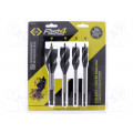 T2943S4; Drill set; Application: for wood,for chipboard; Pcs: 4; for wood; C.K