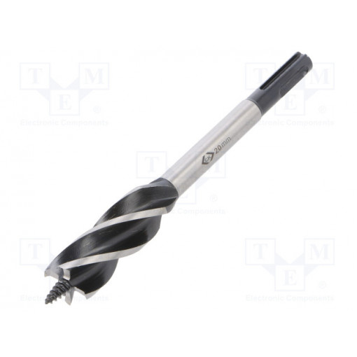 T2944-20; Drill bit; for wood; Ø: 20mm; L: 160mm; Working part len: 110mm; C.K