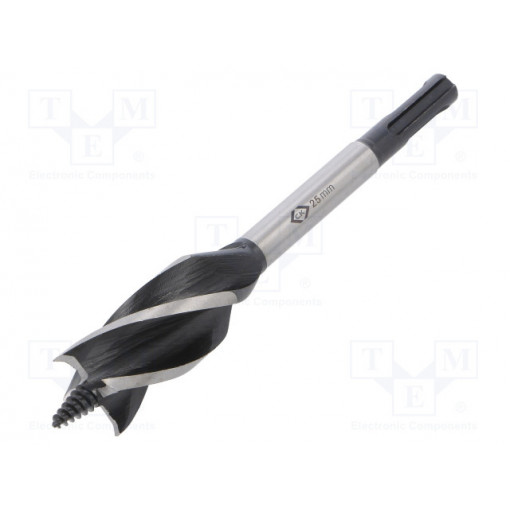T2944-25; Drill bit; for wood; Ø: 25mm; L: 160mm; Working part len: 110mm; C.K