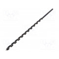 T3034 10; Drill bit; for wood; Ø: 10mm; L: 300mm; HSS; Working part len: 220mm; C.K T3034 10; Drill bit; for wood; Ø: 10mm; L: 300mm; HSS; Working part len: 220mm; C.K